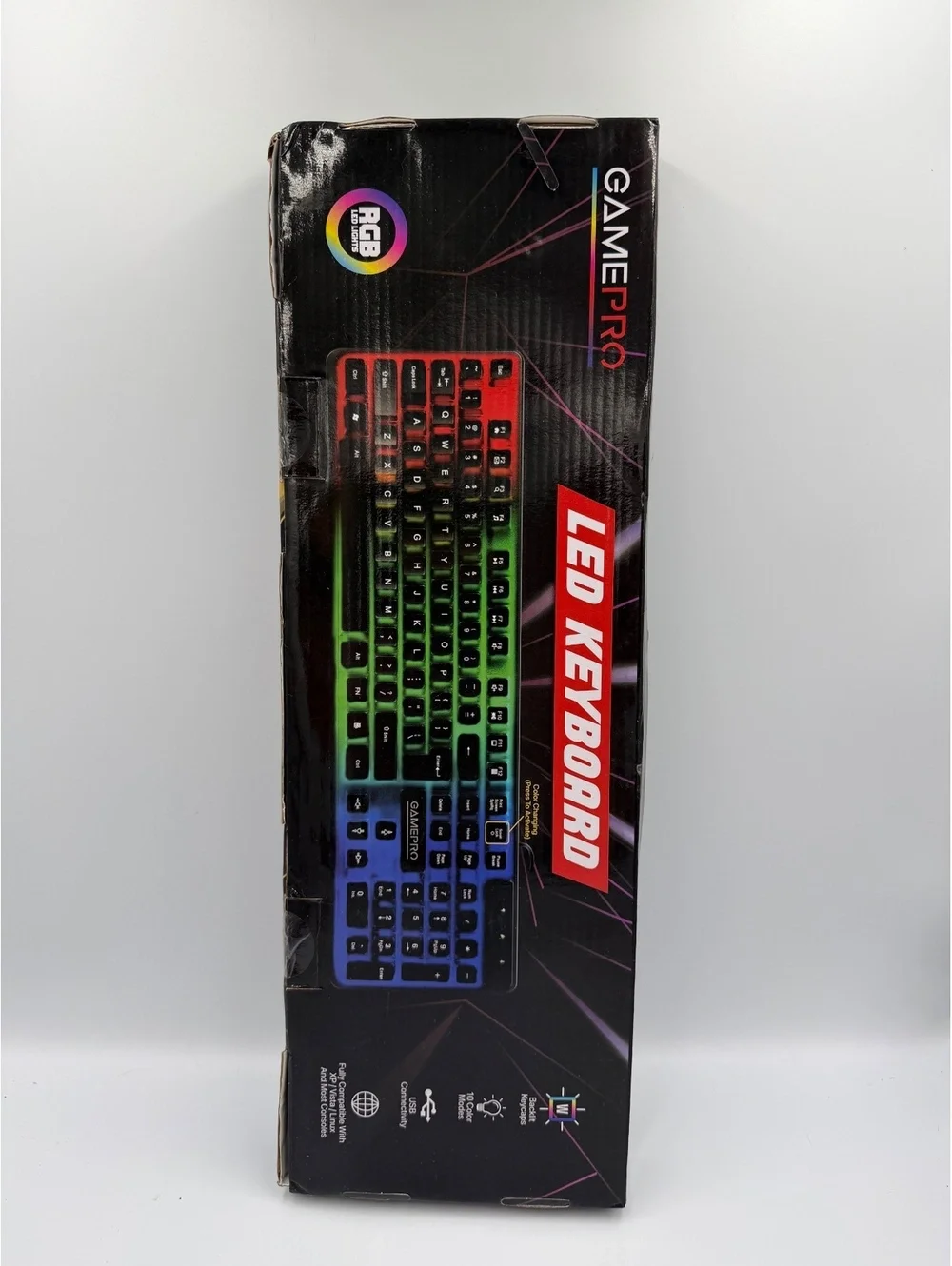 GamePro RGB LED Wired Keyboard